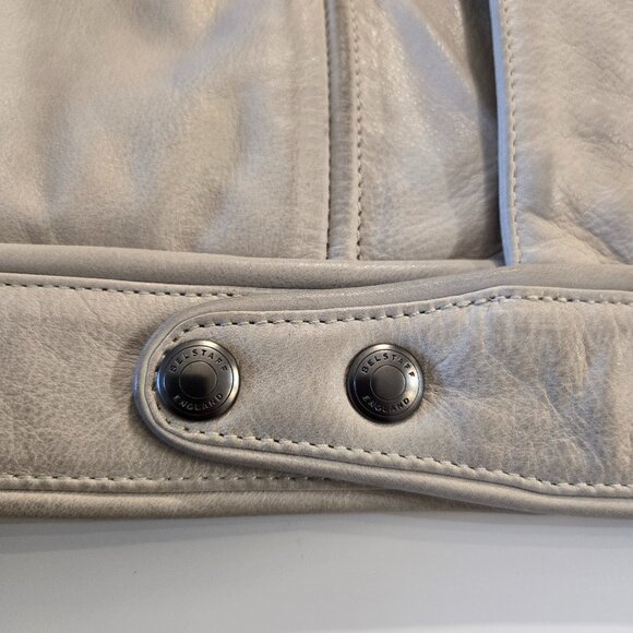 Belstaff Waxed Leather Moto Jacket - Picture 9 of 16